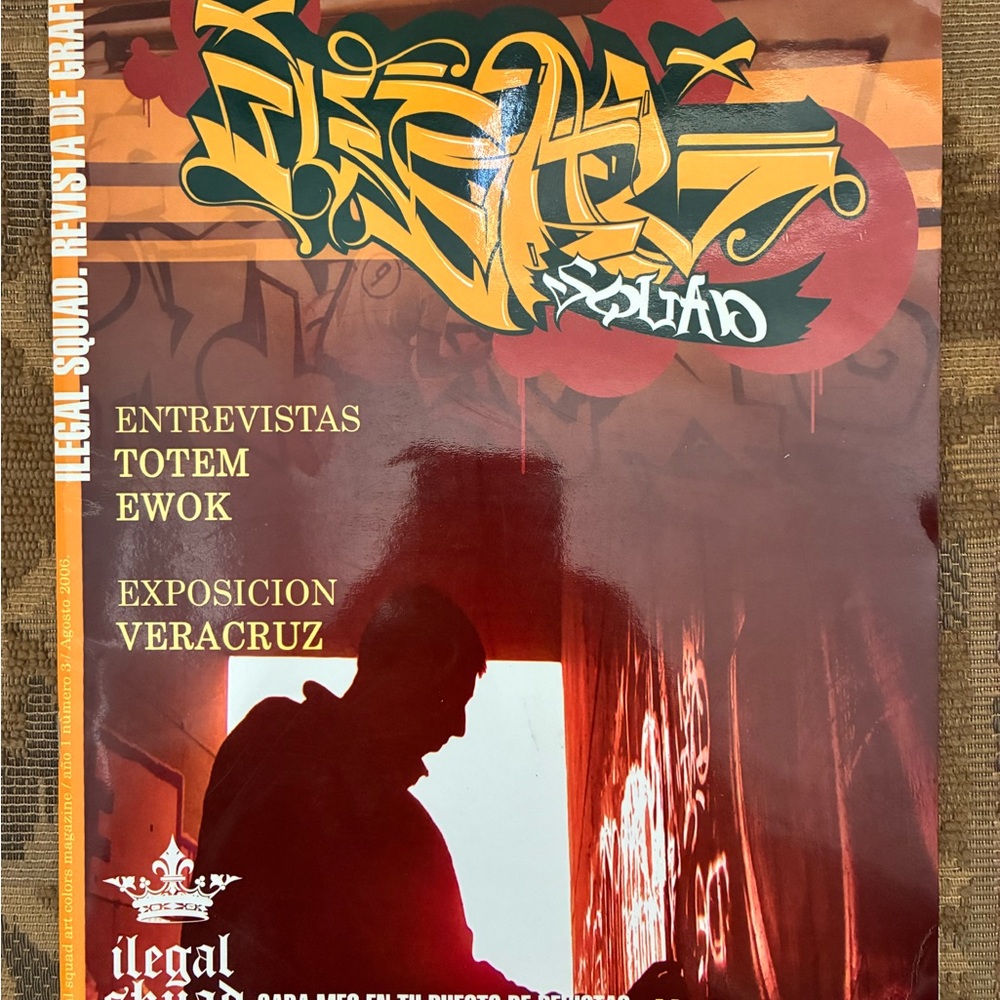 Ilegal Squad Graffiti Magazine Totem Ewok Interview Mexico 2006 Volume 3